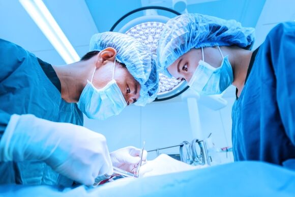 Carrying out a ligamentotomy - surgery to enlarge the penis