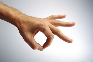 The loud fingers to raise a member